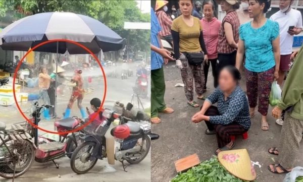 Chủ quán hải sản xịt nước cao áp chảy máu mắt người bán rau lĩnh 2 năm 6 tháng tù