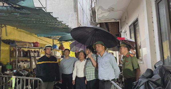 Chủ tịch Hà Nội kiểm tra hiện trường vụ cháy nhà khiến 5 người tử vong