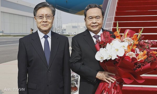 Chủ tịch Quốc hội Trần Thanh Mẫn bắt đầu thăm Trung Quốc
