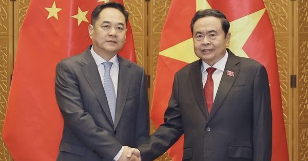Chủ tịch Quốc hội Trần Thanh Mẫn tiếp các nhân sĩ hữu nghị Trung Quốc