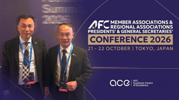 Chủ tịch Trần Quốc Tuấn dự Đại hội bất thường AFC tại Tokyo
