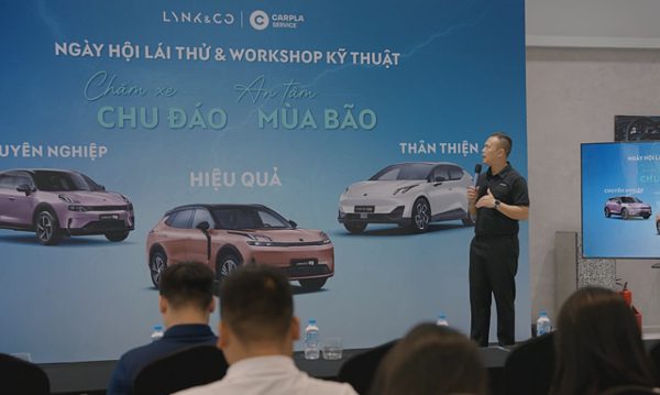 Chủ xe Lynk & Co học kỹ năng lái ôtô mùa mưa bão