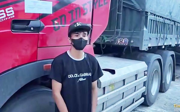 Chưa có bằng vẫn lái xe đầu kéo và chạy quá tốc độ trên quốc lộ 1