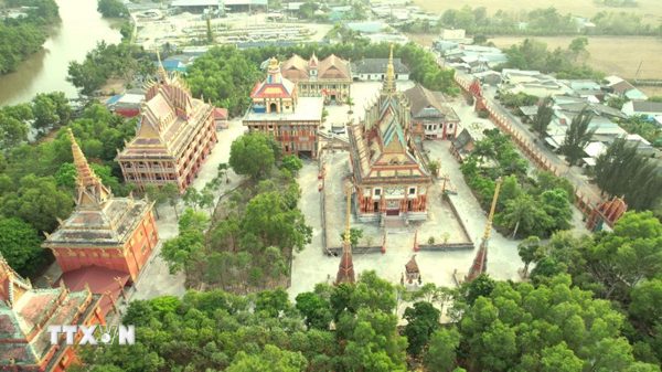 Chùa Ghositaram - “bảo tàng mỹ thuật” Khmer của Cà Mau