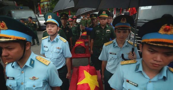 Chuẩn bị an táng hài cốt liệt sĩ quy tập tại công viên Lê Thị Riêng