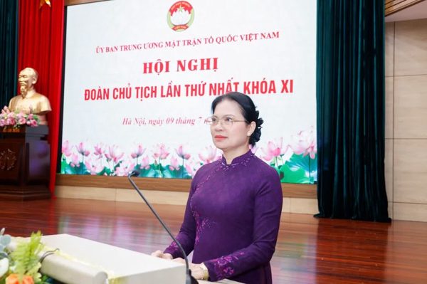 Chức danh lãnh đạo Mặt trận Tổ quốc các cấp được cử theo nguyên tắc hiệp thương dân chủ