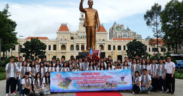 Chung dòng máu Lạc Hồng: Gắn kết kiều bào trẻ với TP.HCM