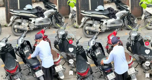 Chuyện chú bảo vệ quán cà phê lật úp từng chiếc mũ của khách khi trời mưa