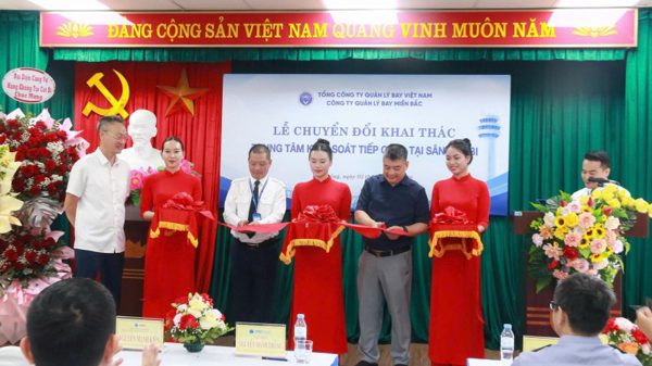 Chuyển đổi khai thác Trung tâm Kiểm soát Tiếp cận-Tại sân Cát Bi