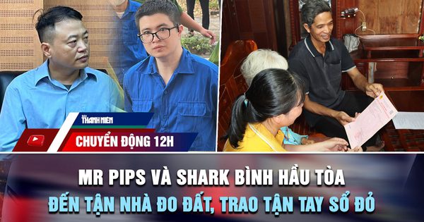Chuyển động 12h: Mr Pips và Shark Bình hầu tòa | Xã đến tận nhà đo đất, trao tận tay sổ đỏ