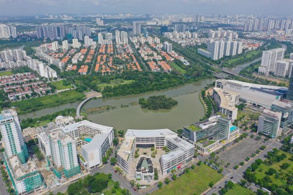 Chuyên gia: Phú Mỹ Hưng ít ngập nhờ giữ chỗ cho nước