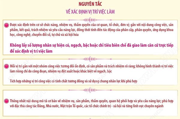 Chuyển từ quản lý biên chế sang quản lý theo nhiệm vụ và kết quả công việc