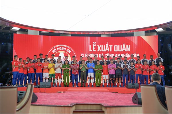 CLB Công an Nhân dân ra mắt loạt tân binh, phấn đấu thăng hạng V.League