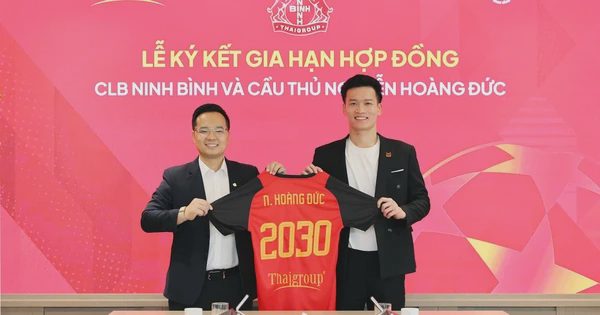 CLB Ninh Bình gia hạn hợp đồng với Hoàng Đức đến năm 2030