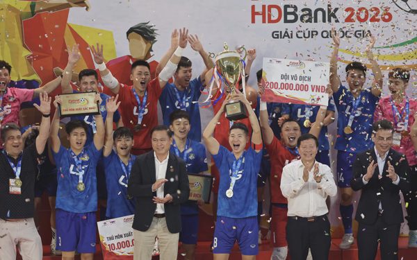 CLB Thái Sơn Bắc giành cú đúp danh hiệu trong năm 2026