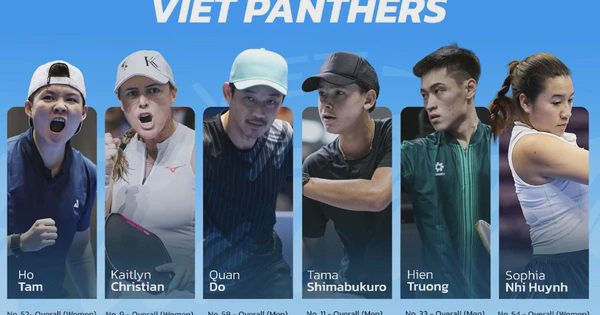 CLB Viet Panthers của Việt Nam tham dự giải pickleball đồng đội châu Á 2026