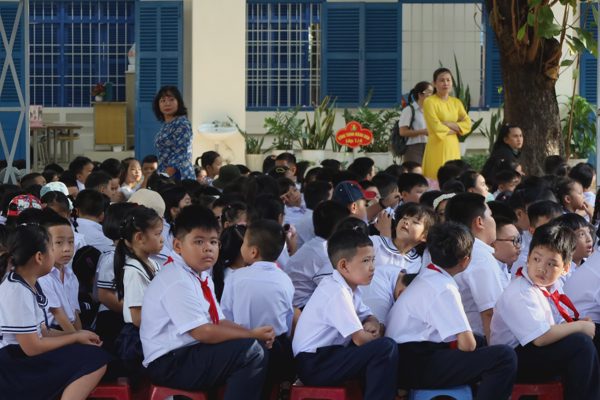 Cơ cấu quản lý của “siêu trường” tiểu học có hơn 10.500 học sinh