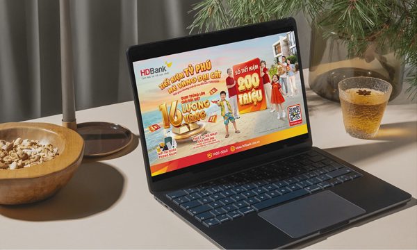 Cơ hội trúng 16 lượng vàng khi gửi tiết kiệm HDBank