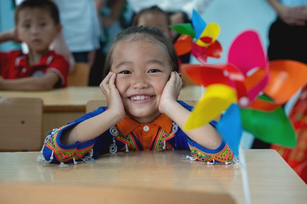 Có nụ cười, niềm tin yêu từ Huổi Quang 1: “Hôm nay con rất vui ạ!”