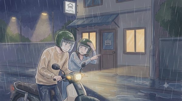Có phải em dễ dãi với tôi thì cũng vậy với người đàn ông khác?