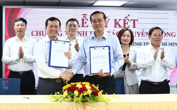 Cơ quan Báo và Phát thanh, Truyền hình TP.HCM ký kết hợp tác truyền thông với Công ty Xổ số điện toán Việt Nam