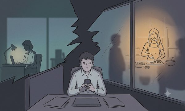 Có tình cảm đặc biệt với chị đồng nghiệp dù đã có bạn gái