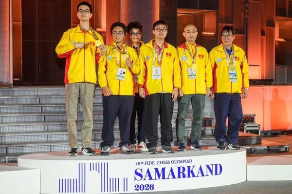Cờ vua Việt Nam tạo dấu ấn tại FIDE Chess Olympiad 2026