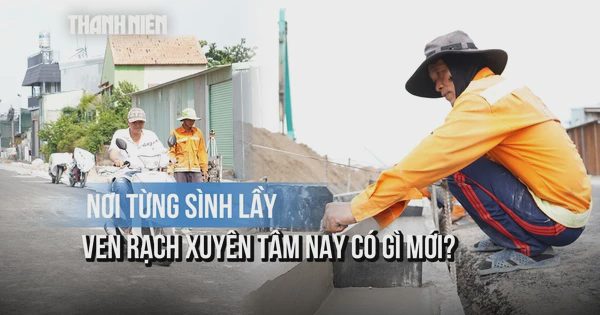 Con đường ven rạch từng sình lầy, ngập nước ở TP.HCM giờ đã khác đến mức người dân bất ngờ