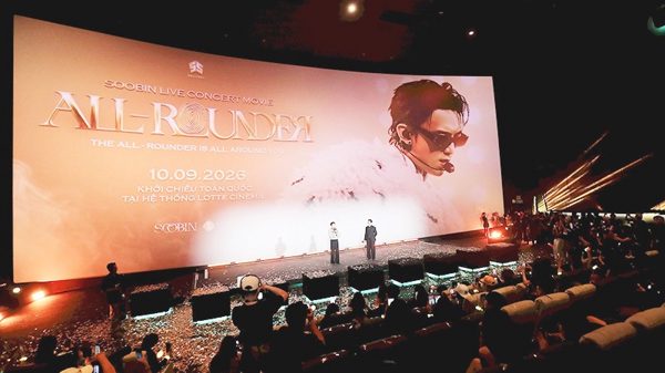 Concert bước vào rạp chiếu
