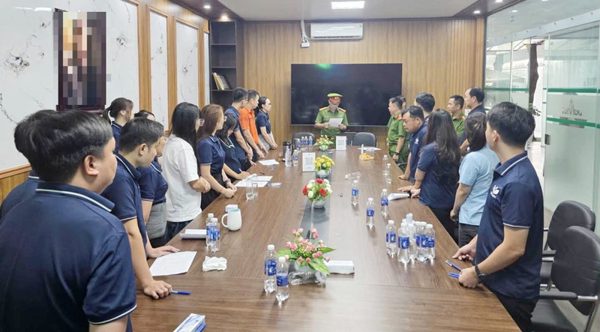 Công an Bắc Ninh khởi tố 5 vụ án, bắt 8 bị can chỉnh sửa kết quả quan trắc môi trường