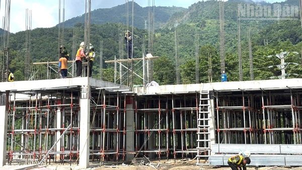 Công an Điện Biên quyết tâm đưa dự án hai trường phổ thông nội trú liên cấp về đích trước 2 tháng
