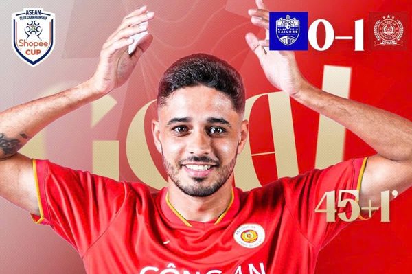 Công an Hà Nội trừng phạt Lion City, giành 3 điểm đầu tay ở Shopee Cup