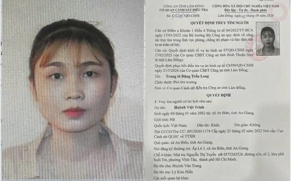 Công an Lâm Đồng truy tìm 6 người chơi lô tô trên Facebook