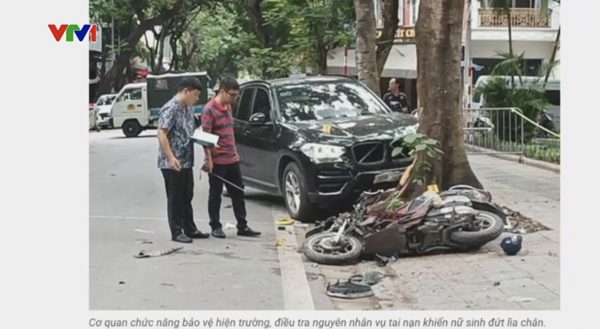 Công an thông tin vụ tai nạn xe BMW do ông Nguyễn Sỹ Cương cầm lái