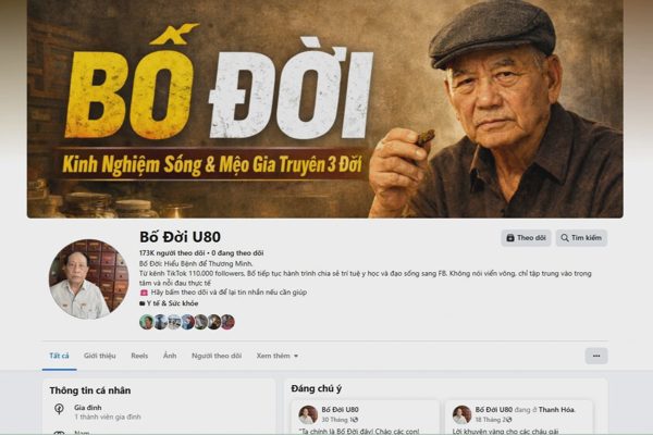 Công an tìm bị hại của chủ tài khoản TikToker “Bố Đời U80”