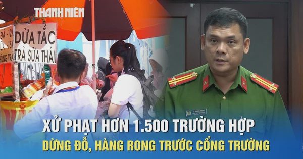Công an TP.HCM: Hơn 1.500 trường hợp bị xử phạt vì dừng, đỗ trước cổng trường