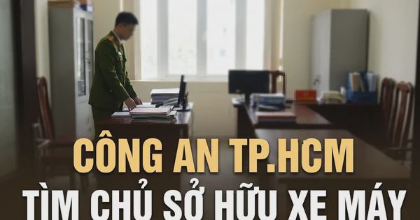 Công an TP.HCM tìm chủ sở hữu xe máy trong vụ án ma túy