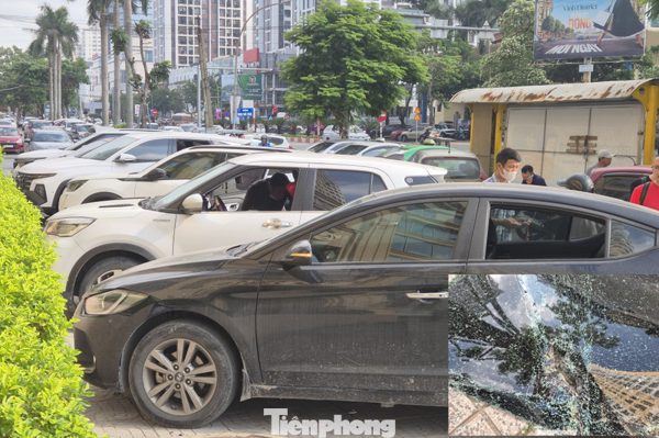 Công an vào cuộc xác minh loạt ô tô bị đập vỡ kính trước chung cư