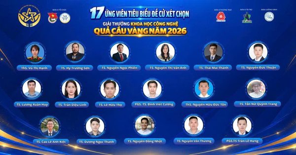 Công bố 17 gương mặt tiêu biểu Giải thưởng Quả Cầu Vàng 2026