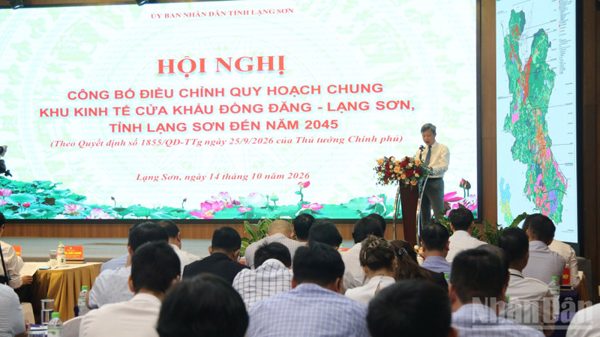 Công bố quy hoạch Khu kinh tế cửa khẩu Đồng Đăng-Lạng Sơn đến năm 2045