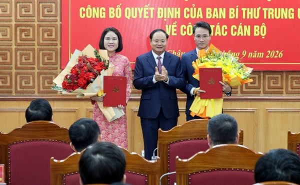 Công bố quyết định của Ban Bí thư Trung ương Đảng về công tác cán bộ