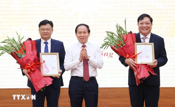 Công bố quyết định điều động, bổ nhiệm 2 tân Phó Tổng Thanh tra Chính phủ