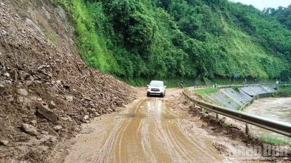 Công bố tình huống khẩn cấp về thiên tai trên Quốc lộ 3 và đường Hồ Chí Minh qua Thái Nguyên