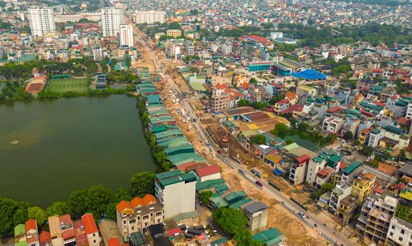 Công trường mở rộng đường phía Nam Hà Nội tăng tốc sau khi 'gỡ' mặt bằng