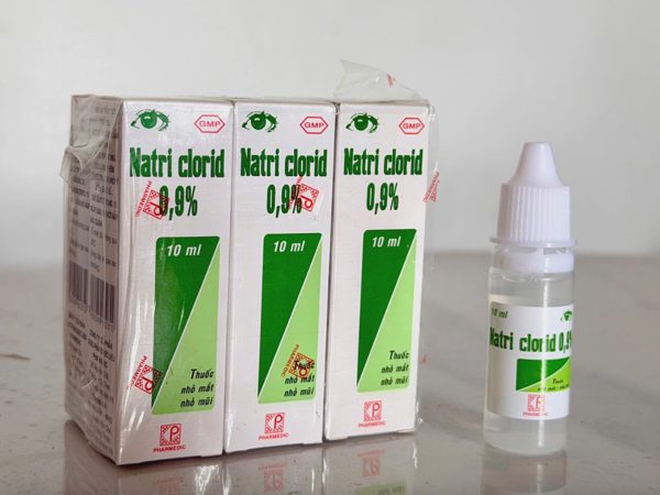 Công ty sản xuất thuốc nhỏ mắt Natri clorid bị phạt