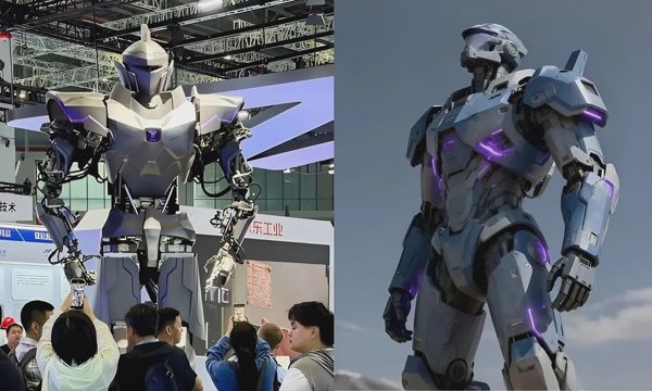 Công ty Trung Quốc ra robot hình người cao 4 mét