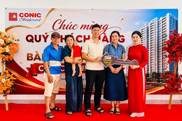 Conic Boulevard bàn giao căn hộ cho cư dân