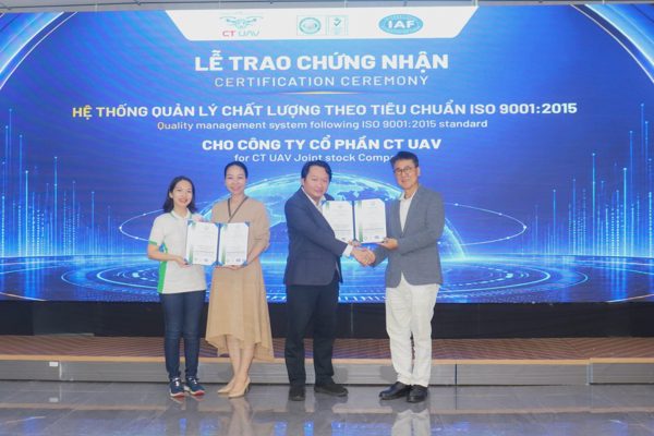 CT UAV nâng cao chất lượng sản phẩm theo chuẩn quốc tế