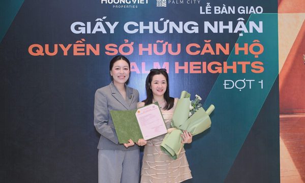 Cư dân Palm Heights nhận sổ hồng