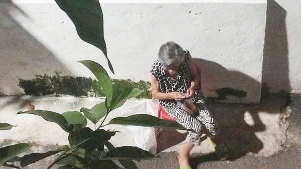Cụ già đầu ngõ